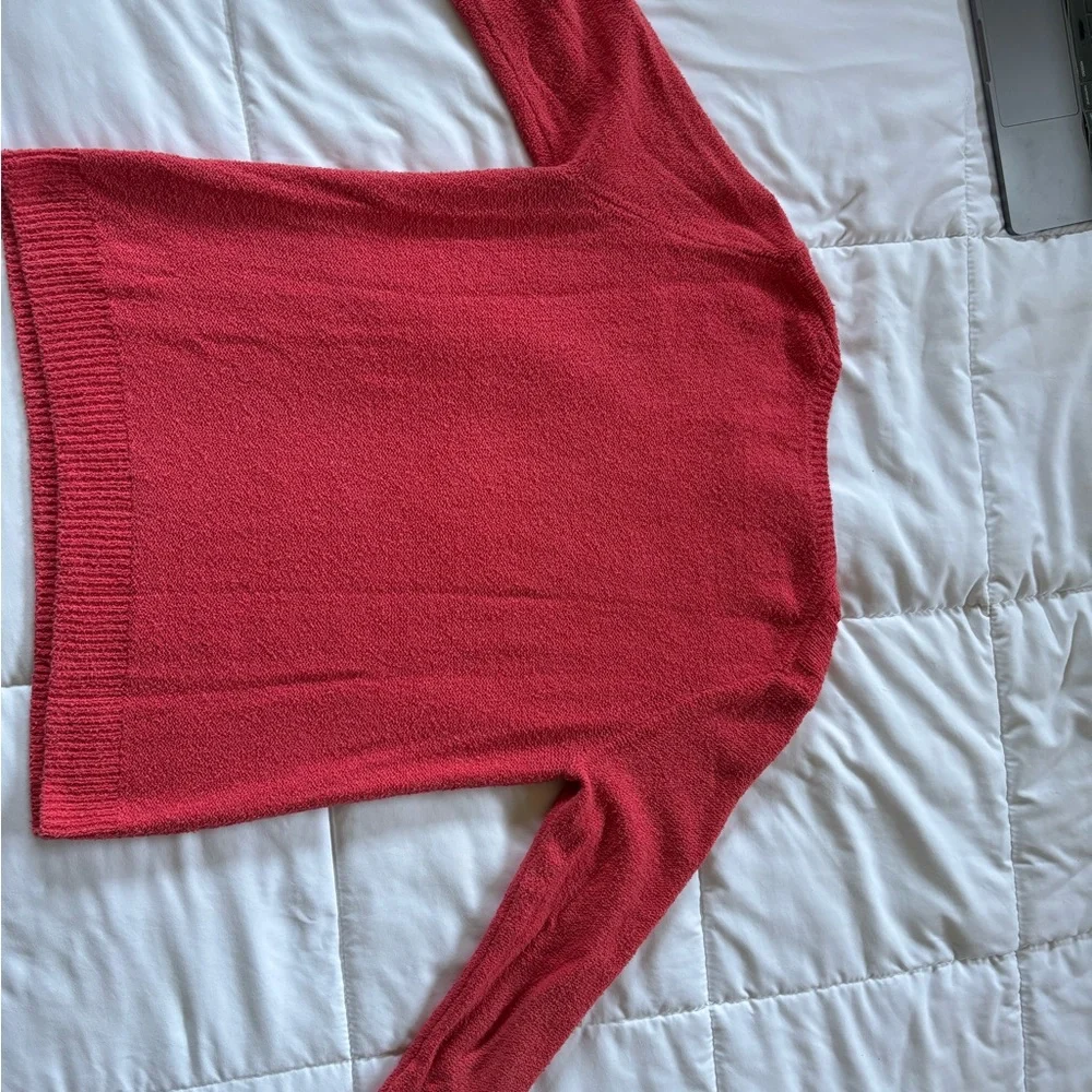 J. Crew Cable Knit Crew Neck Sweater